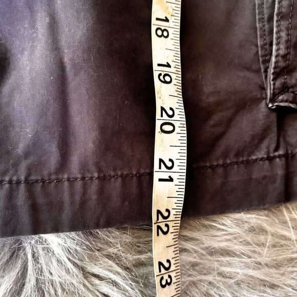 Sonoma Life + Style Mens Khaki Cargo Shorts Size 48 Big & Tall Dark Grey Summer - Picture 8 of 11